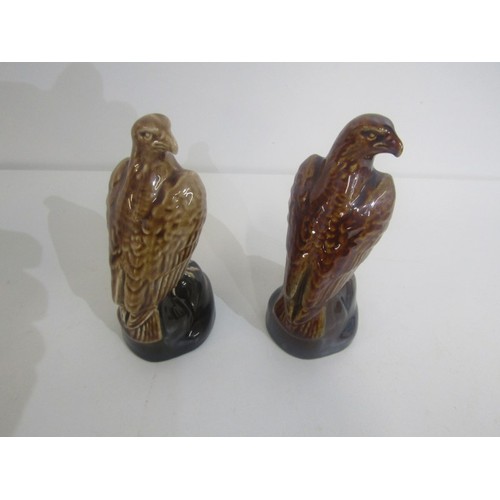 547 - ROYAL DOULTON, 2 Royal Doulton Golden Eagles figures from the bird of prey collection, Crown Staffor... 