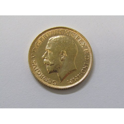 4 - Gold 1911 George V sovereign, London Mint in high grade (7.98 grams)