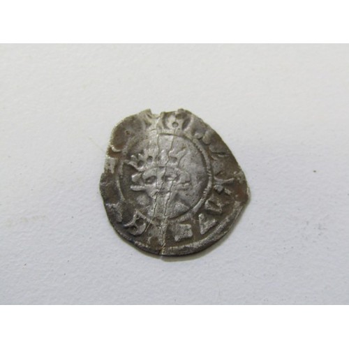 40 - 1639-40 Charles I silver shilling, Briot’s hammered issue, mintmark: triangle, S2862A.  Standard cli... 