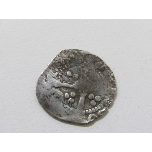 40 - 1639-40 Charles I silver shilling, Briot’s hammered issue, mintmark: triangle, S2862A.  Standard cli... 