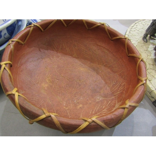 406 - ORIENTAL CERAMICS, collection of various ceramics including ginger jars, vase, bowls and a figure (1... 