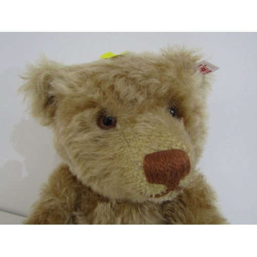 413 - STEIFF TEDDY, blonde  Steiff teddy bear, Sinclair mohair no 036262