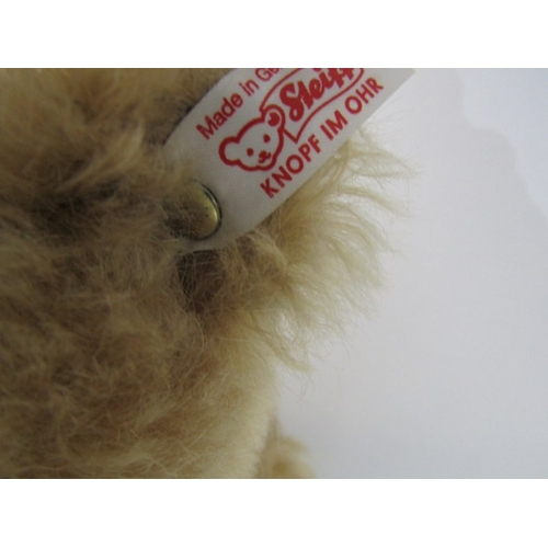 413 - STEIFF TEDDY, blonde  Steiff teddy bear, Sinclair mohair no 036262