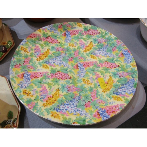 419 - ART DECO CERAMICS, an art deco Shelley tureen together with a Shelley pot, Royal Winton chintz plate... 