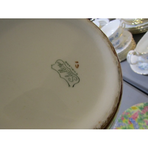 419 - ART DECO CERAMICS, an art deco Shelley tureen together with a Shelley pot, Royal Winton chintz plate... 