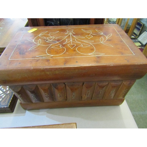 423 - VINTAGE STYLE TELEPHONE BOX, a vintage novelty telephone box, height 45cm, together with 10 various ... 