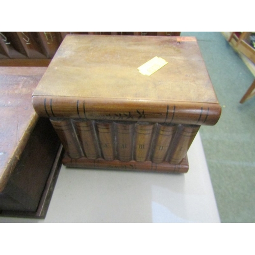 423 - VINTAGE STYLE TELEPHONE BOX, a vintage novelty telephone box, height 45cm, together with 10 various ... 