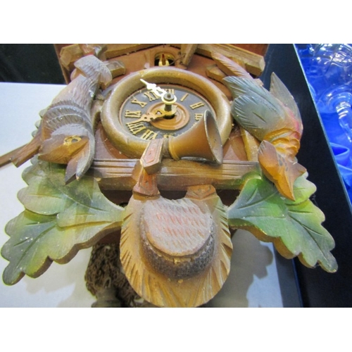 426 - CUCKOO CLOCK, a wood cased Black Forest type cuckoo clock