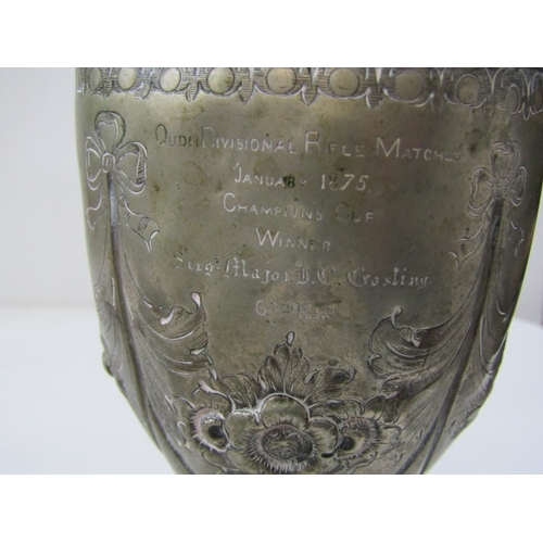 430 - PLATED SALTS, pair of plated shell form salts with dolphin supports, 3 plated tots, 4 green glass tu... 