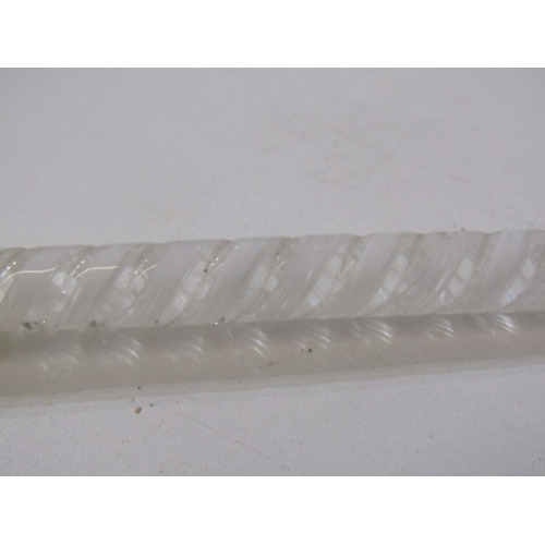 446 - ART GLASSWARE, 2 blue veined art glass vases, Jack in the pulpit vase & various other art glass (11 ... 