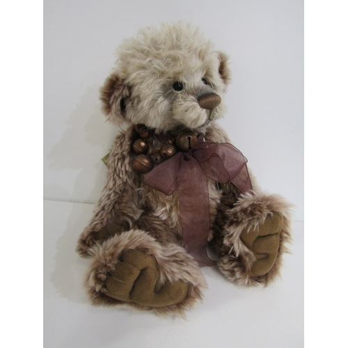 521 - CHARLIE BEAR, Kingsley CB212131A plush bear, also a Harper bear from the Isobelle Collection,  limit... 