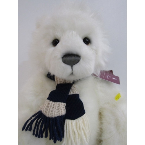 522 - CHARLIE BEARS, Lord of the Arctic limited edition 467/2000, plush bear, 23