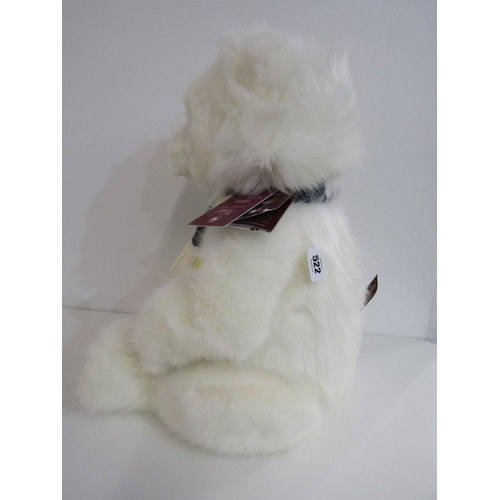 522 - CHARLIE BEARS, Lord of the Arctic limited edition 467/2000, plush bear, 23