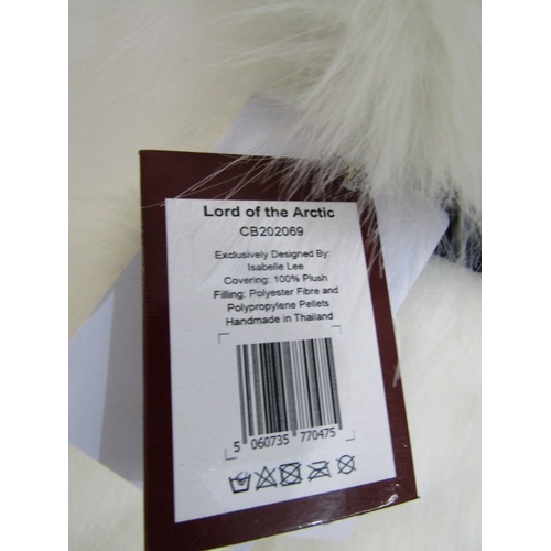 522 - CHARLIE BEARS, Lord of the Arctic limited edition 467/2000, plush bear, 23