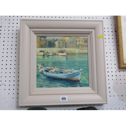 545 - WITHDRAWN WITHDRAWN
LAURENCE DINGLEY, oil on board 