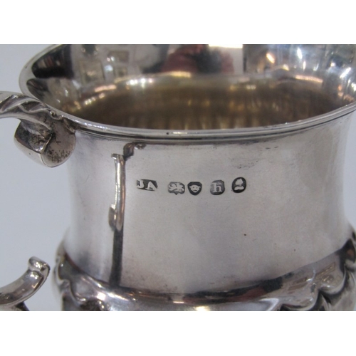 566 - SILVER CHRISTENING MUG, by Joseph Angel, London 1823, 120 grams