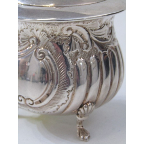 567 - SILVER TEA CADDY, by William Davenport, Birmingham 1903, 92 grams