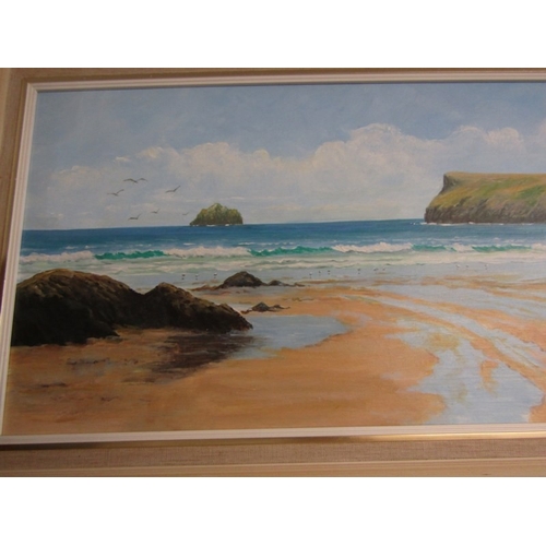 585 - JOAN STERLING, oil on board 