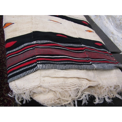 607 - RUGS, 8 various small rugs, Arab influence