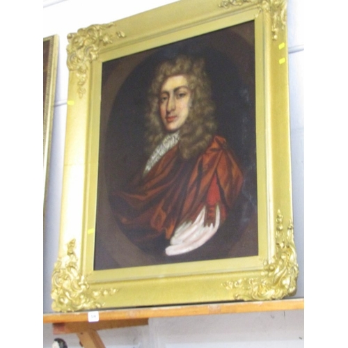 574A - 18th CENTURY ENGLISH SCHOOL, oil on canvas 