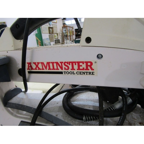 630 - SCROLL SAW, a bench scroll saw by Axminster, 72cm length