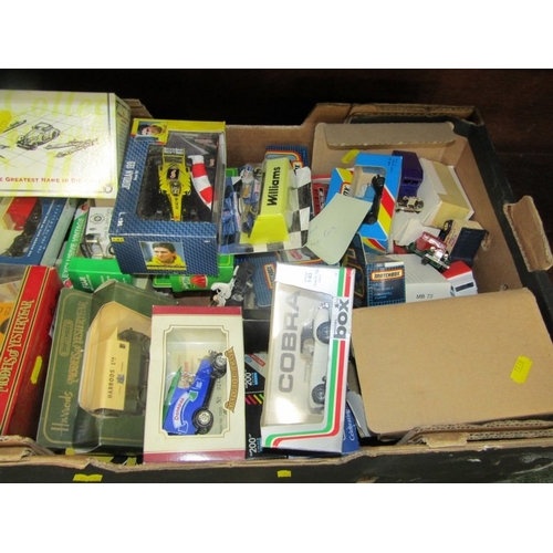 228 - DIECAST VEHICLES, large box of approximately 40 diecast models, mainly boxed, including Matchbox and... 