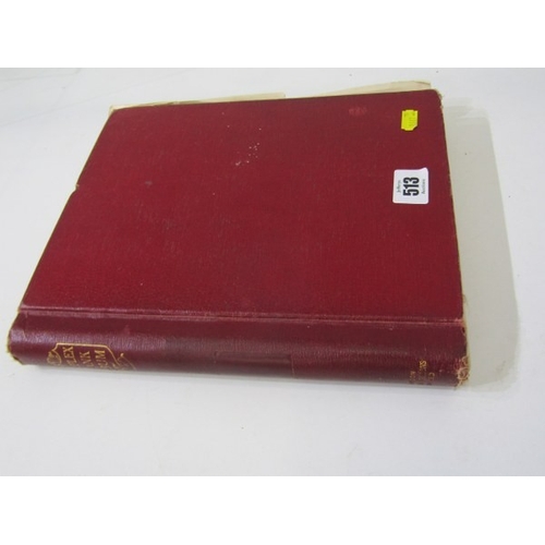 513 - STAMP ALBUM, strong selection of French stamps from 1850s, also Bavaria from mid 19th Century, also ... 