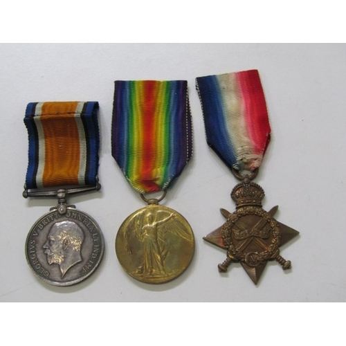 518 - WWI GROUP OF 3, including War & Defence medal and 14/15 Star, to 9975 Pte. J M Foran, AVC (Army Vete... 