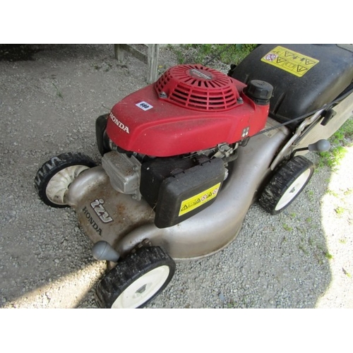 680 - PETROL LAWN MOWER, Honda Izy petrol lawn mower