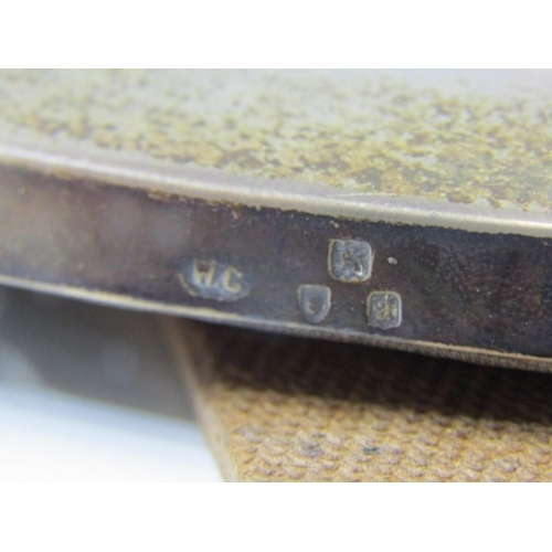 695 - SILVER PHOTO FRAME, a heart shaped silver photo frame with repaired easel back, hallmarked London 19... 