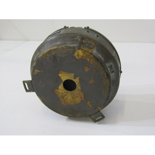 710 - AIRCRAFT COMPASS, aircraft compass marked A.M.GA1672, 23cm diameter