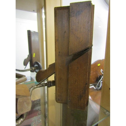 763 - TOOLS, carpenter's plane, together with a brass hand torch, etc