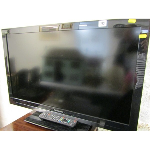773 - PANASONIC TELEVISION, Panasonic Viera television with remote control, 30