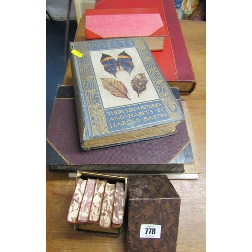 778 - ANTIQUE BOOKS, antique books to include 