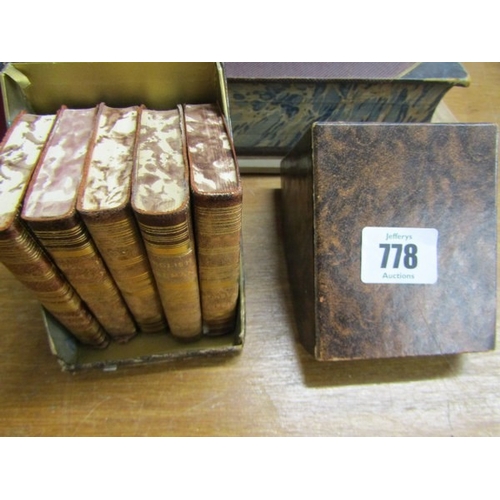 778 - ANTIQUE BOOKS, antique books to include 