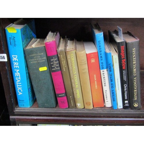 556 - MINING BOOKS, selection of books mainly related to the history of mining in Cornwall (12)