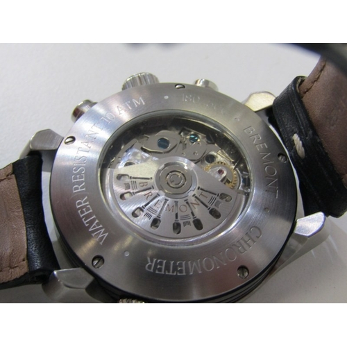 31 - BREMONT CHRONOMETER, a Bremont 'Kingsman' white dialled chronograph wristwatch, limited edition of 5... 