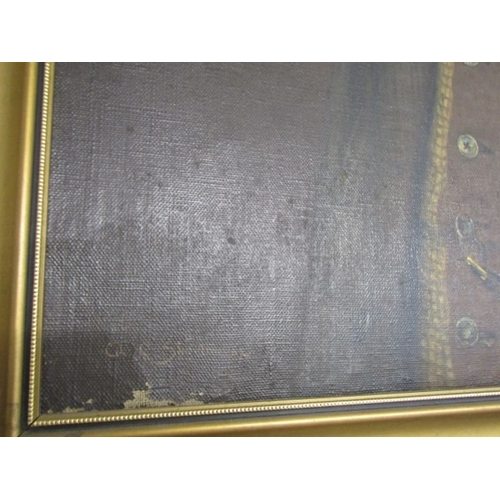 624 - ARTHUR SHORTHOUSE, signed oil on canvas, 'Austrian Gentleman raising tankard of ale', 63cm x 53cm