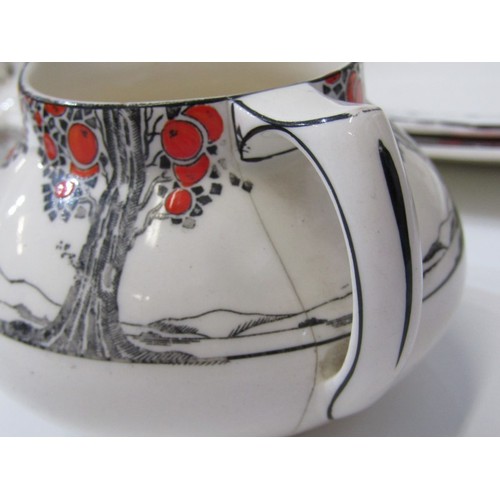 CROWN DUCAL, 'Orange Tree' pattern china, a large quantity of