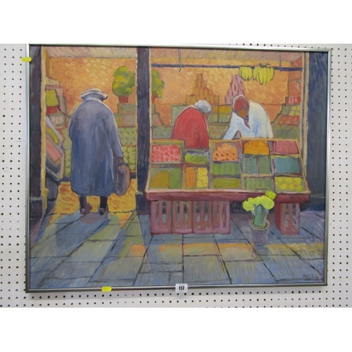 117 - A MICHALSKA, oil on board 