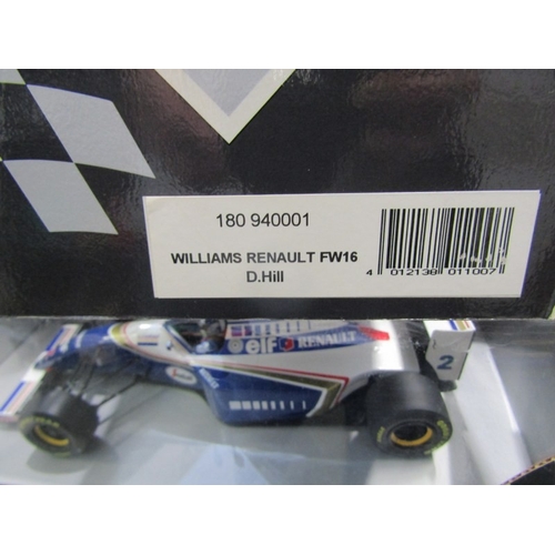 Minichamps 1/18 Williams Renault FW16 - Damon Hill - Diecast - Occasion