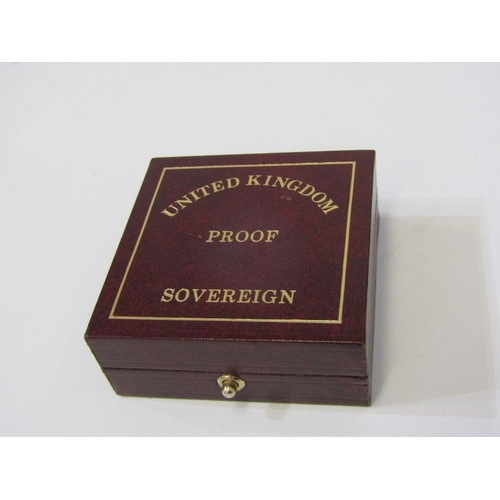 6 - 1995 gold proof full sovereign, capsuled in Royal Mint box with CoA, limited edition 4904/7500.