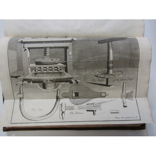 488 - MILLER'S GARDENER'S DICTIONARY, 1743 Miller's Gardener's Dictionary in 2 volumes, folio 4th edition.... 