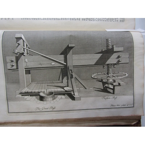 488 - MILLER'S GARDENER'S DICTIONARY, 1743 Miller's Gardener's Dictionary in 2 volumes, folio 4th edition.... 