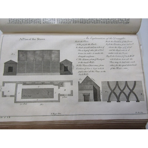 488 - MILLER'S GARDENER'S DICTIONARY, 1743 Miller's Gardener's Dictionary in 2 volumes, folio 4th edition.... 