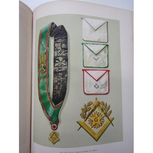 489 - FREEMASONRY BOOK, The History of Freemasonry, Volume 2 by Robert Freke Gould, contained in cloth boa... 