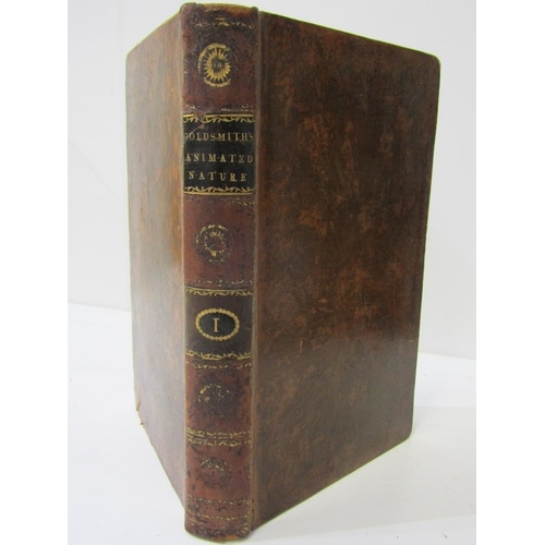 498 - ANTIQUARIAN BOOKS, A History of the Earth and Animated Nature, by Oliver Goldsmith, 2nd edition in 8... 