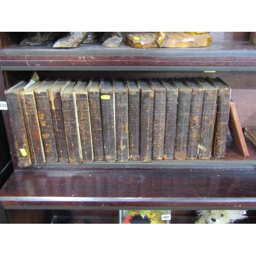 499 - ANTIQUARIAN TRAVEL BOOKS, 17 volumes of 'A General History and Collection of Voyages and Travels arr... 