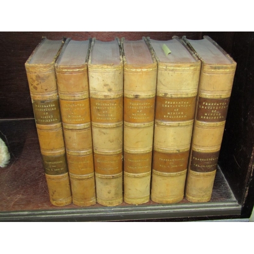 504 - ANTIQUARIAN MINING BOOKS, Transactions of the Federated Institution of Mining Engineers, six volumes... 