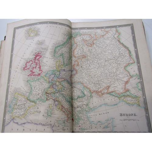 505 - 19TH CENTURY ATLAS, A new general atlas of the world containing 47 maps, published by Henry Teesdale... 